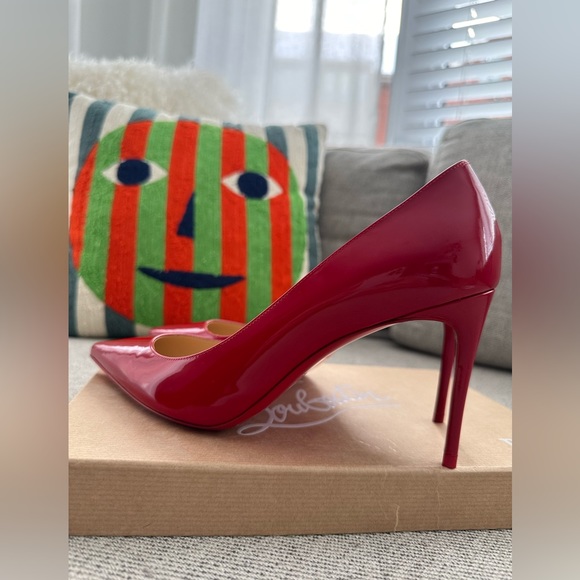 Christian Louboutin Kate 85 Patent red *New* 37.5 size - Picture 3 of 11